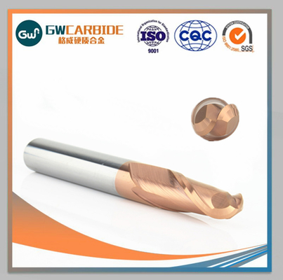 SGS Ball Nose Solid Carbide End MIlls برای تراش ابزار فرز کاری CNC