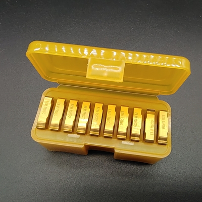 درج های رزوه ای CNC Indexable Carbide 16ERAG60 برای پردازش فولاد