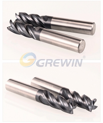 HRC67 Solid Carbide 4 Flutes Sqaure End Mill ویژه فولاد ضد زنگ